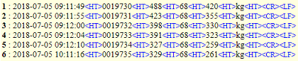 Posten Datei Format