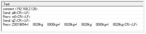 Scale Check Fehlerprotokoll